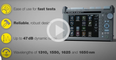 AQ7290 Series OTDR for Fiber Optic Infrastructure Testing