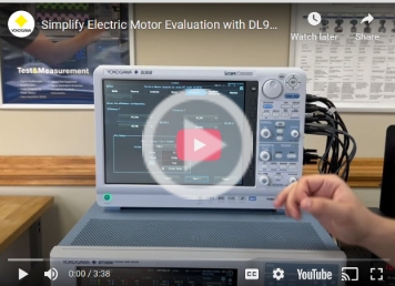 Simplify Electric Motor Evaluation with DL950 /MT1