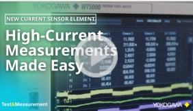 New Current Sensor Element for WT5000 Precision Power Analyzer