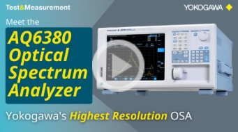 AQ6380 Optical Spectrum Analyzer Overview