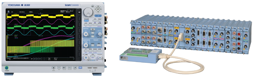 ScopeCorder System with Array of Modules | Tools for the Development of Premium Efficiency Motors IEC 60034 | Yokogawa Test&Measurement