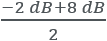 -2dB+8dB