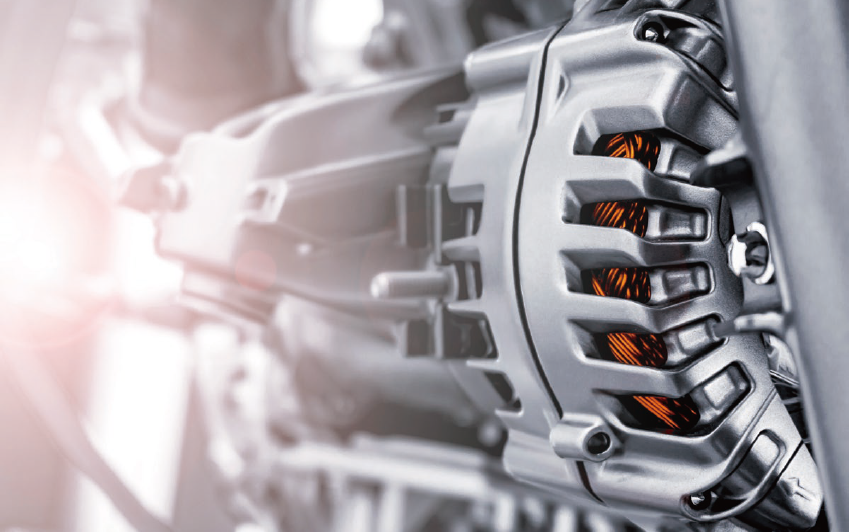 EV 모터의 각 회전에 따른 전력 측정